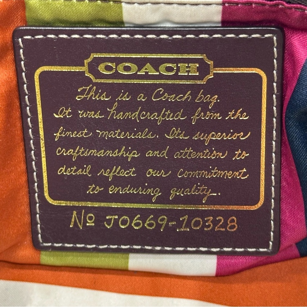 Coach Vintage Legacy 65TH Anniversary Shoulder Bag. - Picture 2 of 9